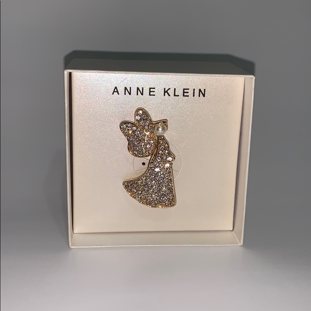 Anne Klein Angel Brooch